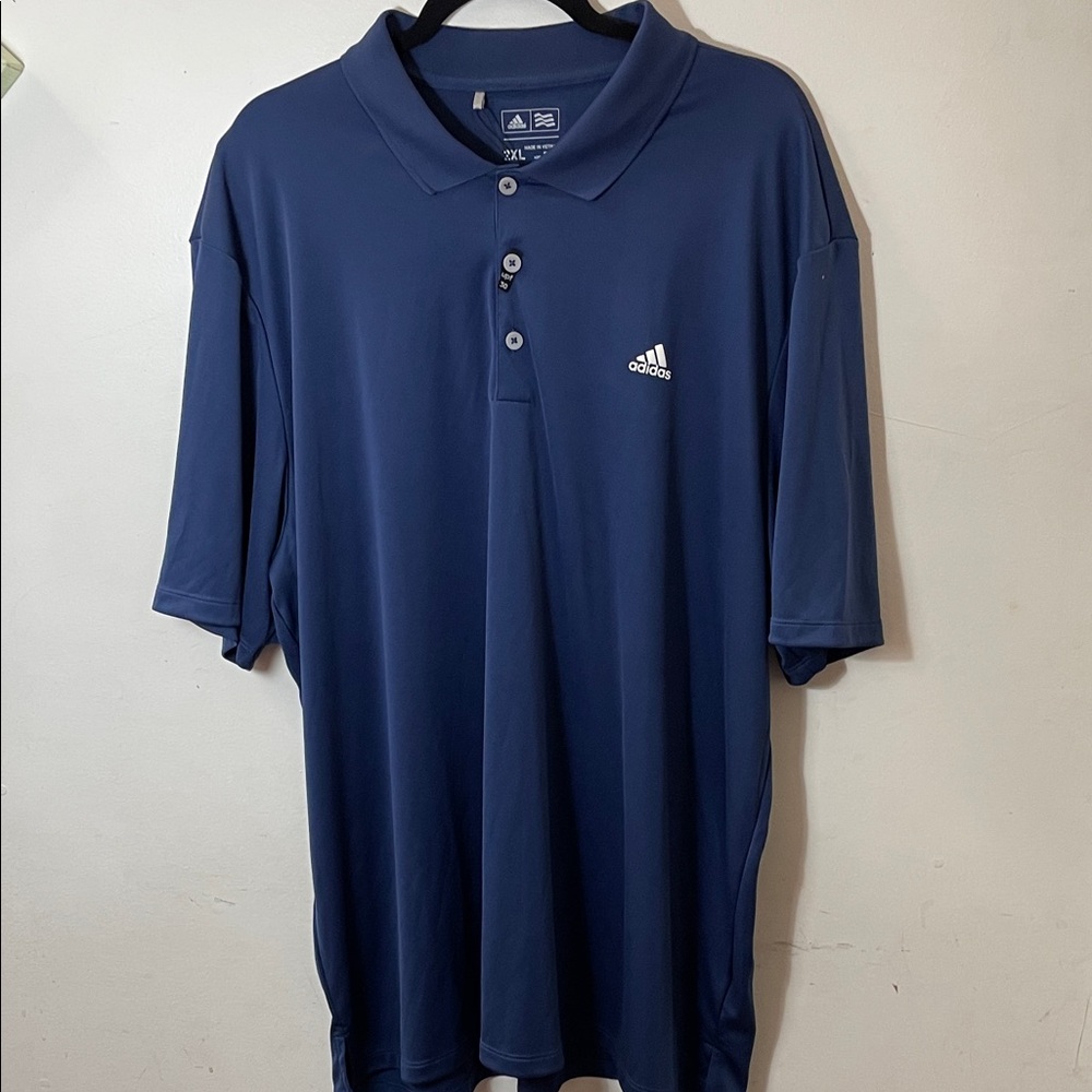 Adidas Men's Navy Polo Shirt